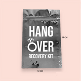 Bolsa plateada/metalizada "Hangover Kit"