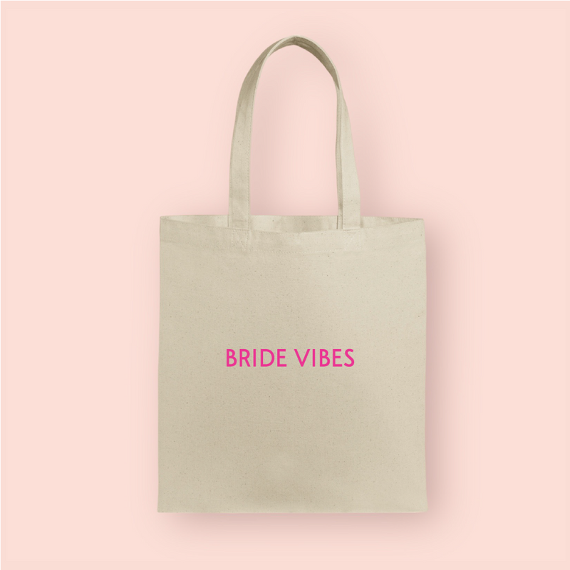 Tote bag "Bride Vibes"