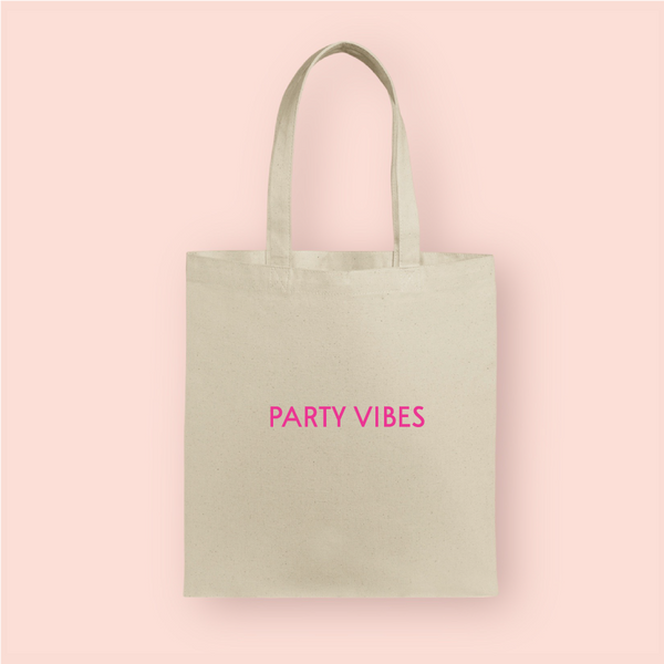 Tote bag "Party Vibes"