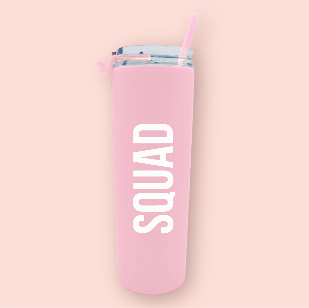Termo skinny acrilico "Squad"