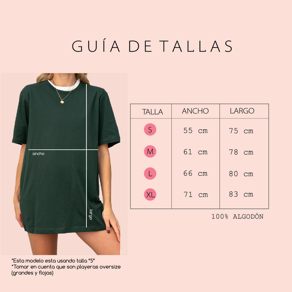 Playera oversize personalizada "The Bach Club"
