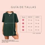 Playera oversize personalizada "sun & spritz"