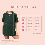 Playera oversize personalizada "coastal crew"
