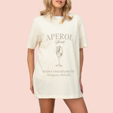 Playera oversize personalizada "Aperol Spritz"