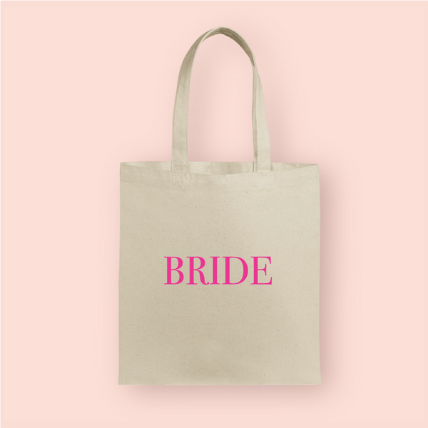Tote bag "Bride"