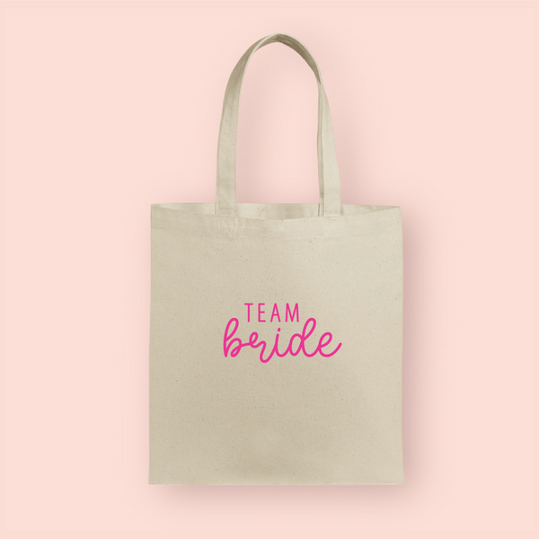 Tote bag "Team bride"