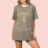 Playera oversize personalizada "Aperol Spritz"