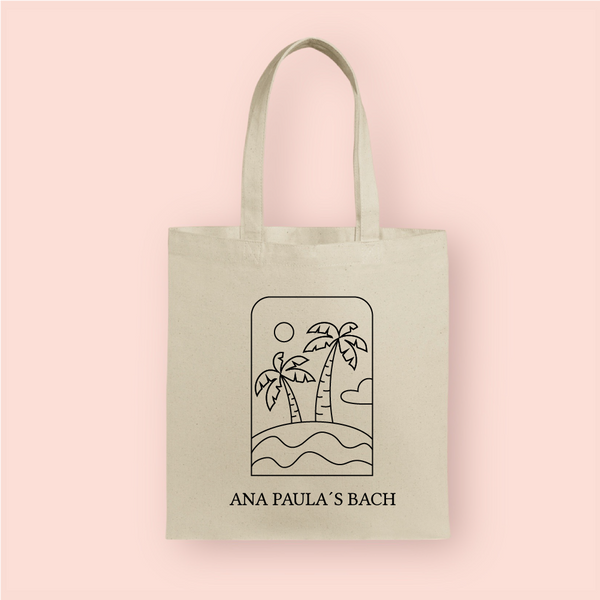 Tote bag "beach" personalizada