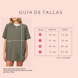 Playera oversize personalizada "The Bach Club"