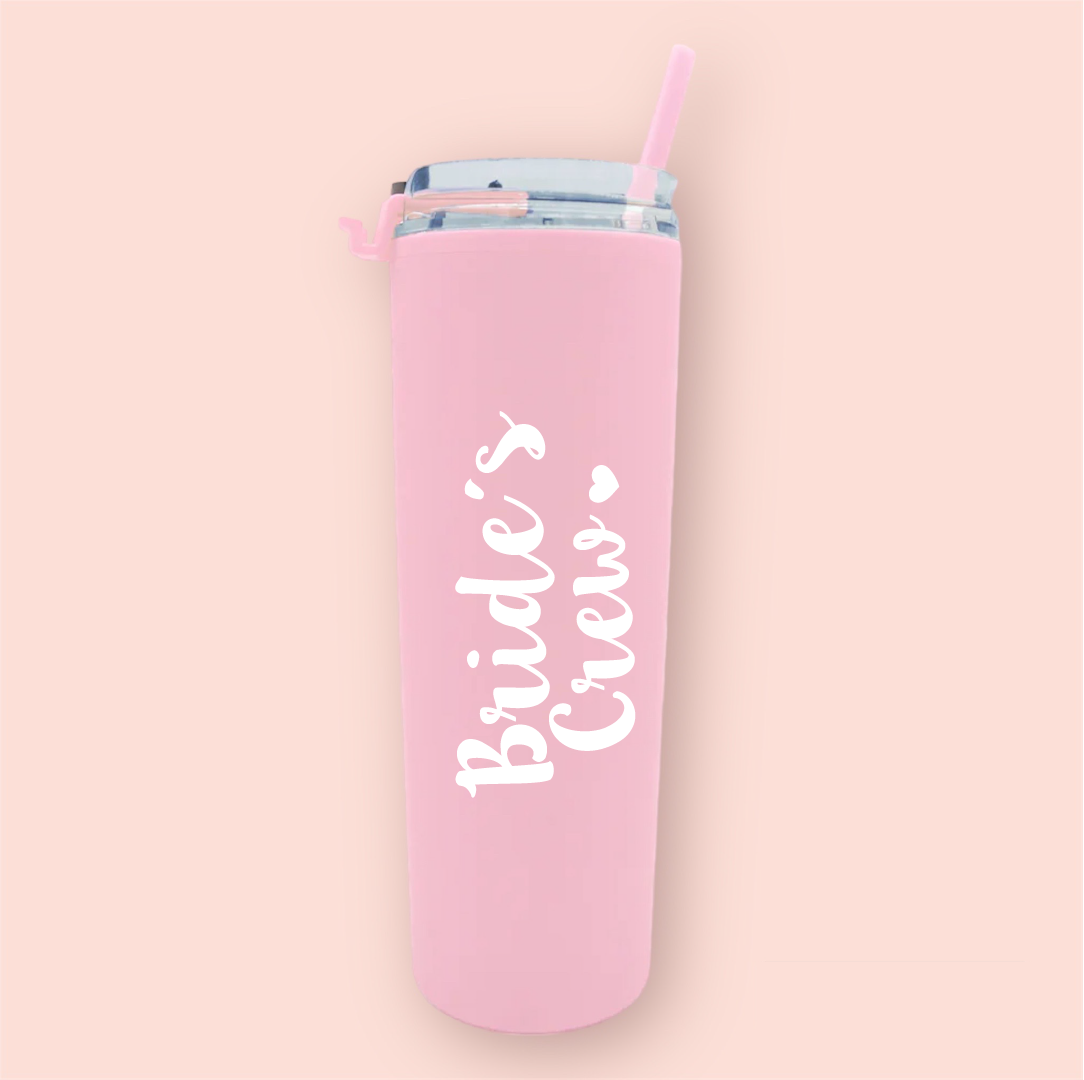 Termo skinny acrilico "Bride´s Crew"