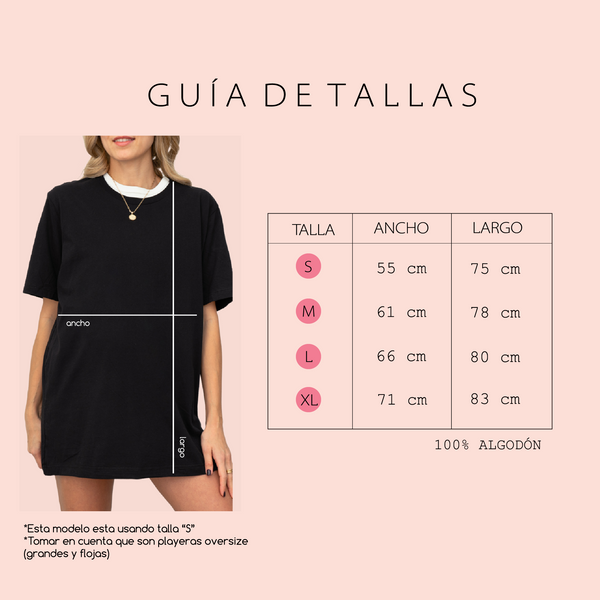 Playera oversize personalizada "cowgirls"