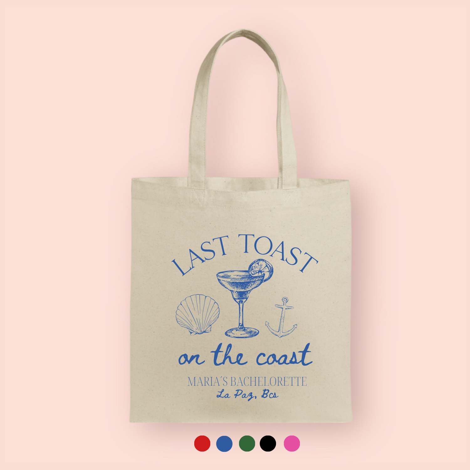 Tote bag "Last Toast" personalizada