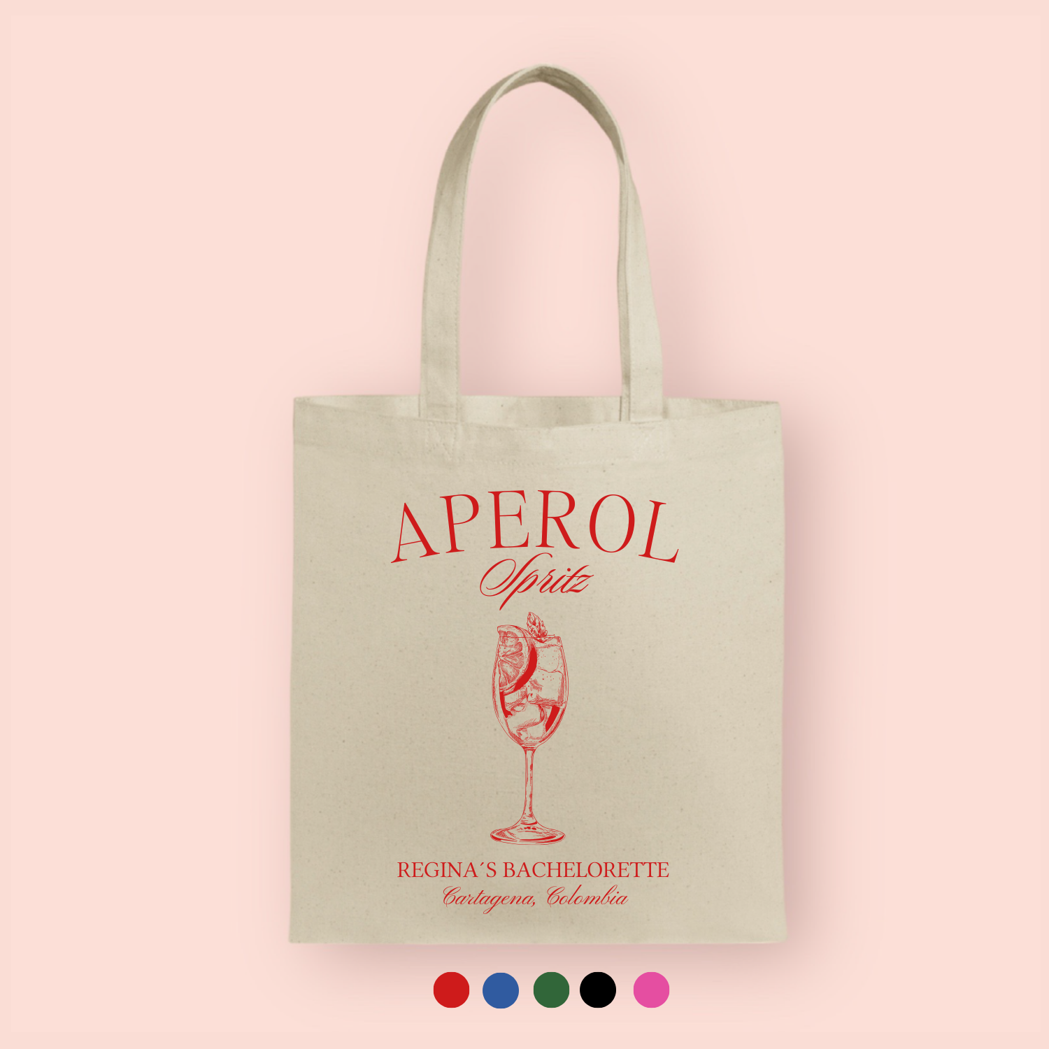 Tote bag "Aperol" personalizada