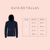 Sudadera azul marino personalizada "the bach club"