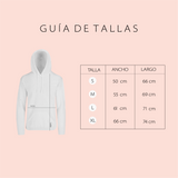 Sudadera blanca personalizada "cin cin"