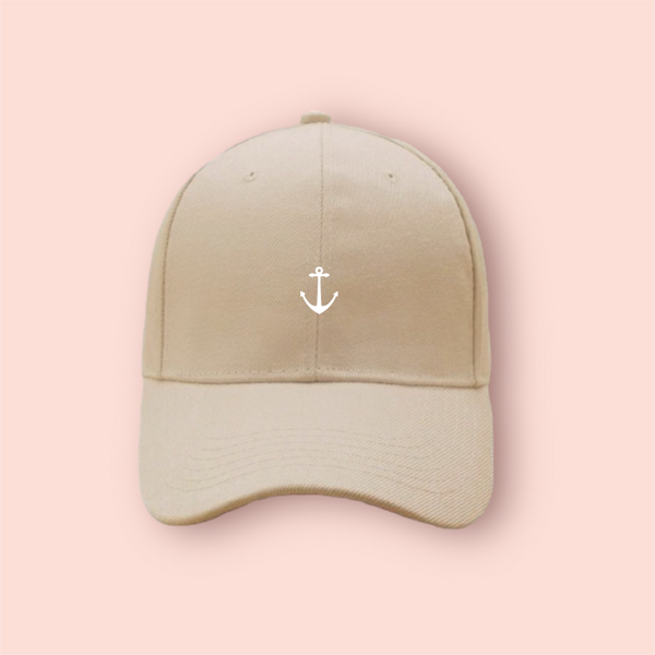 Gorra beige/nude "sailor"