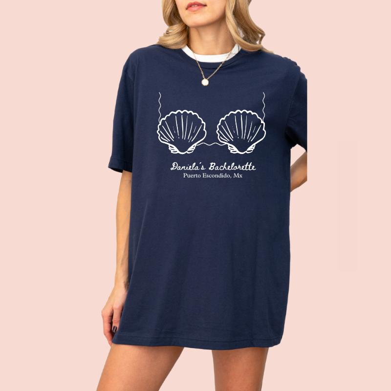 Playera oversize personalizada "shell"
