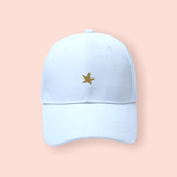 Gorra blanca "Estrella"