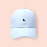 Gorra blanca "Estrella"