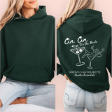 Sudadera verde personalizada "cinn cin to the bride"