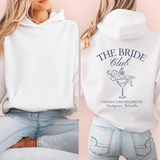 Sudadera blanca personalizada "the bride club"