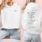 Sudadera blanca personalizada "Im getting married"