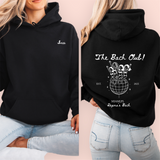 Sudadera negra personalizada "the bach club"