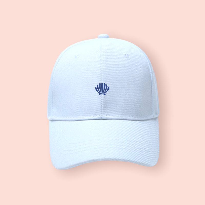 Gorra blanca "shell"