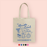 Tote bag "the bride club" personalizada