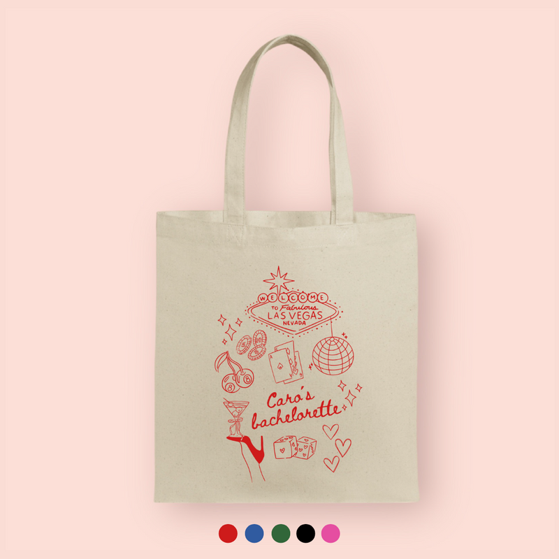 Tote bag "vegas" personalizada