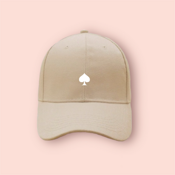 Gorra beige/nude "vegas"