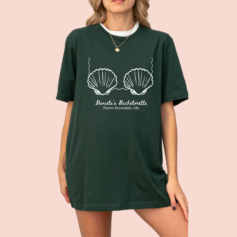 Playera oversize personalizada "shell"
