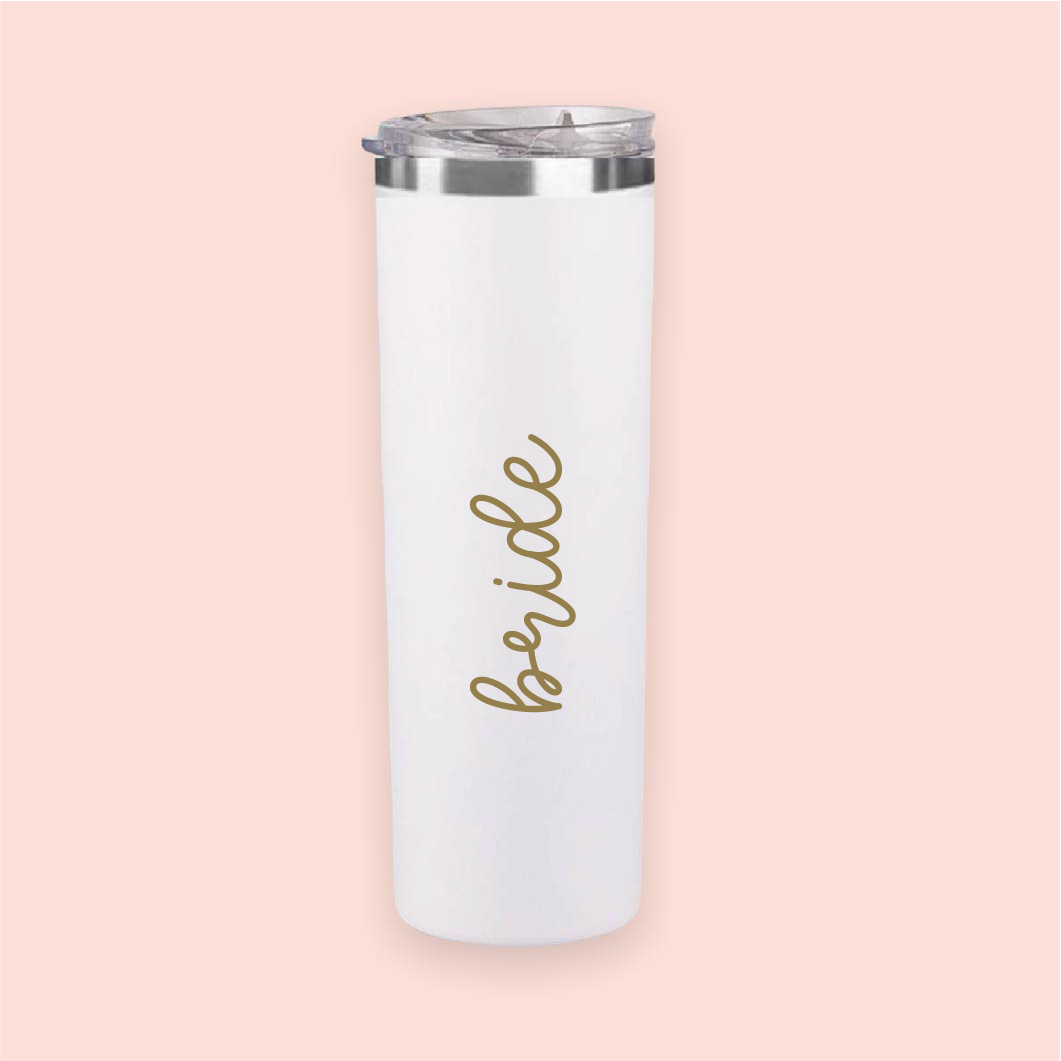 Termo skinny acero "Bride"