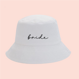 Bucket hat blanco "bride"