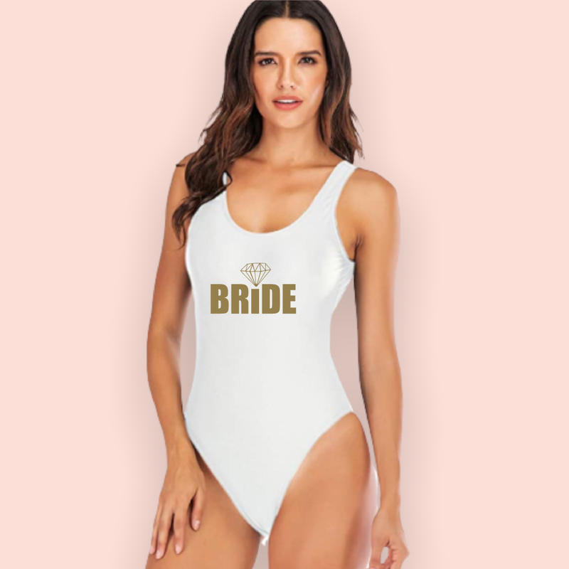 Traje de baño blanco "Bride"