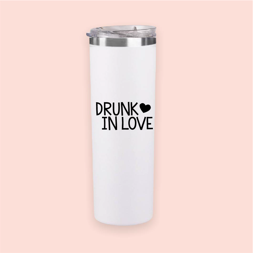 Termo skinny acero "Drunk in Love"