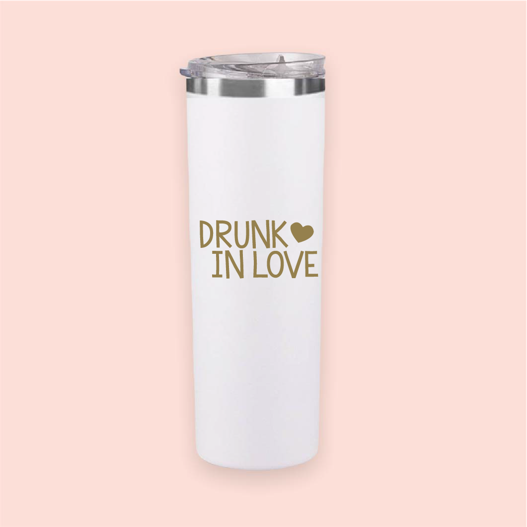 Termo skinny acero "Drunk in Love"