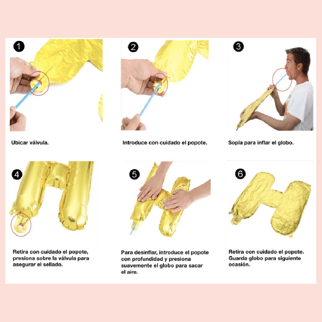 Set de globos "Bride to be"