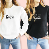 Sudadera blanca "Bride"