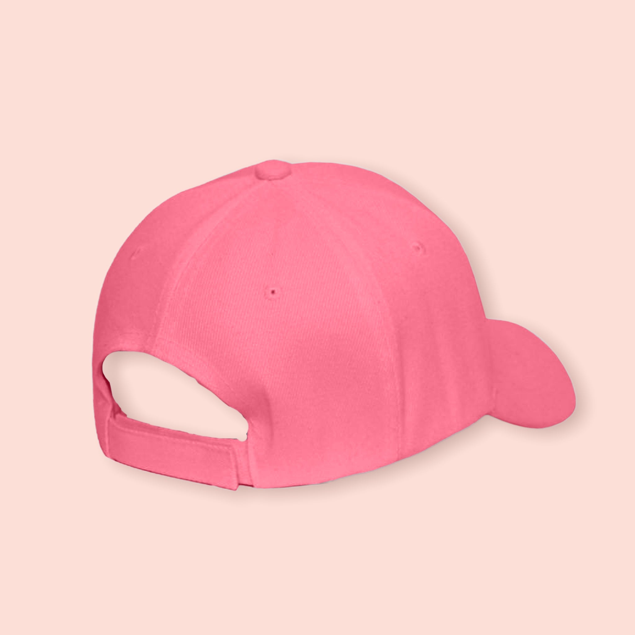 Gorra rosa personalizada