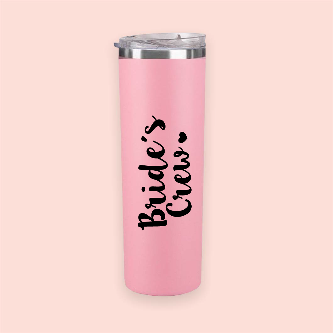 Termo skinny acero "Bride´s Crew"