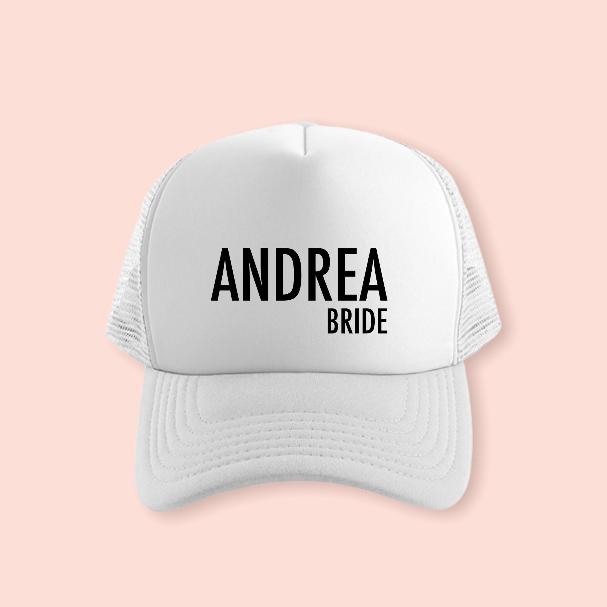 Gorra blanca personalizada