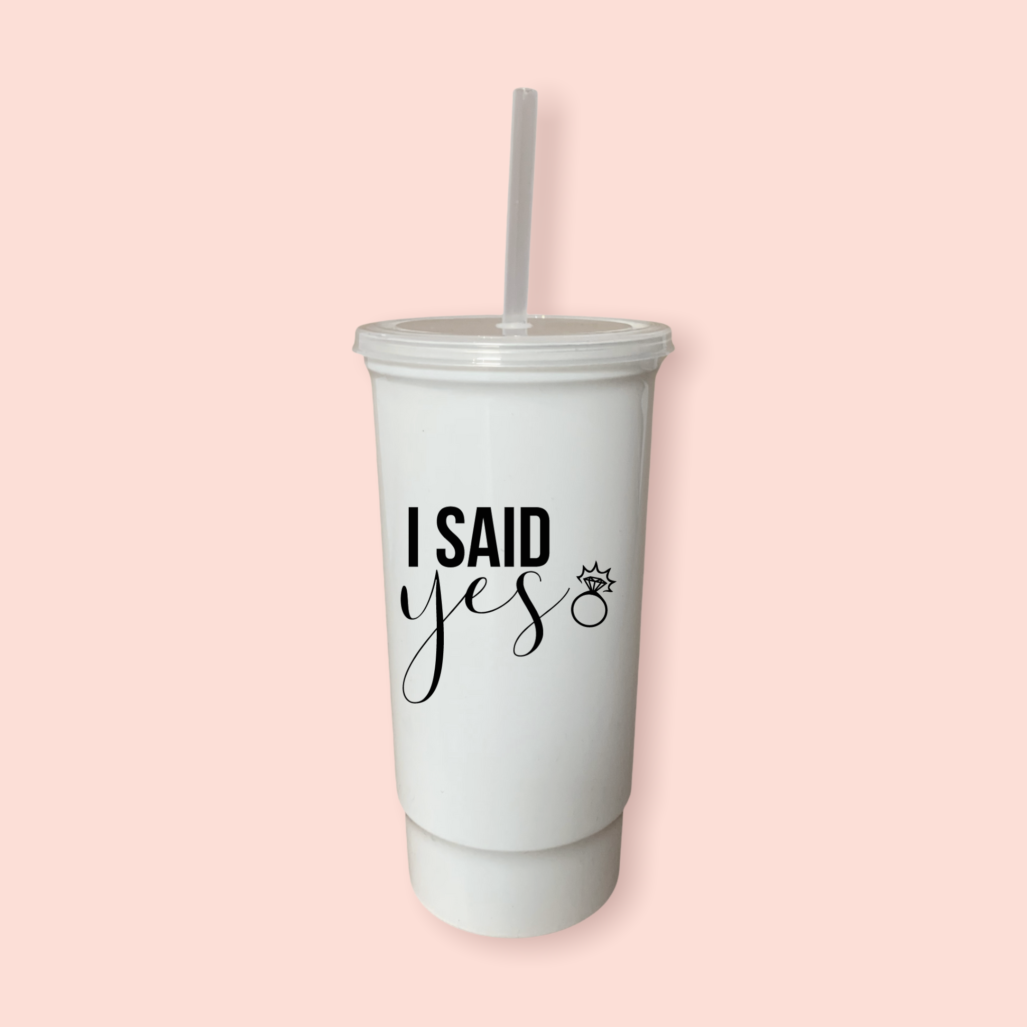 Vaso grande "I said yes"