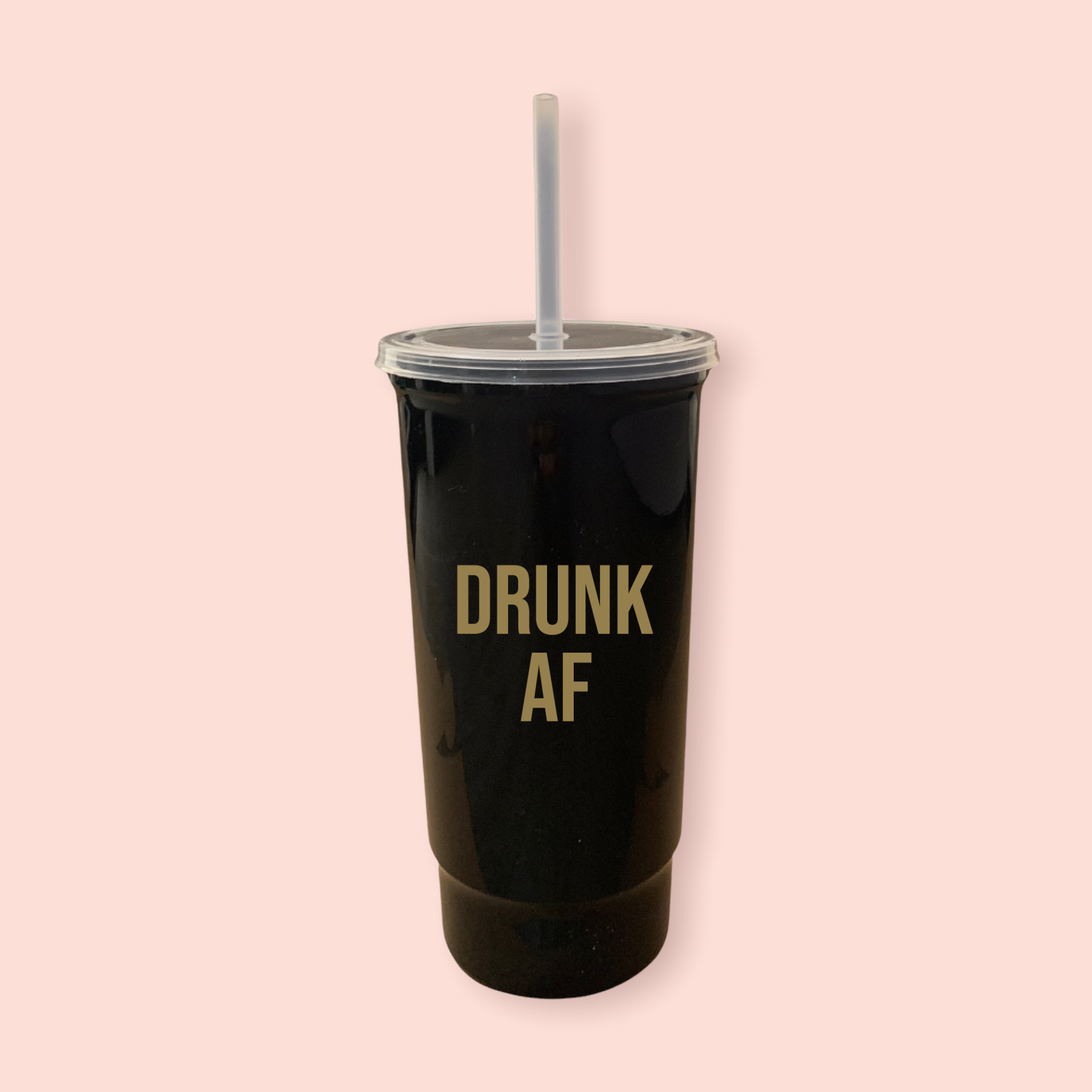 Vaso grande "Drunk AF"