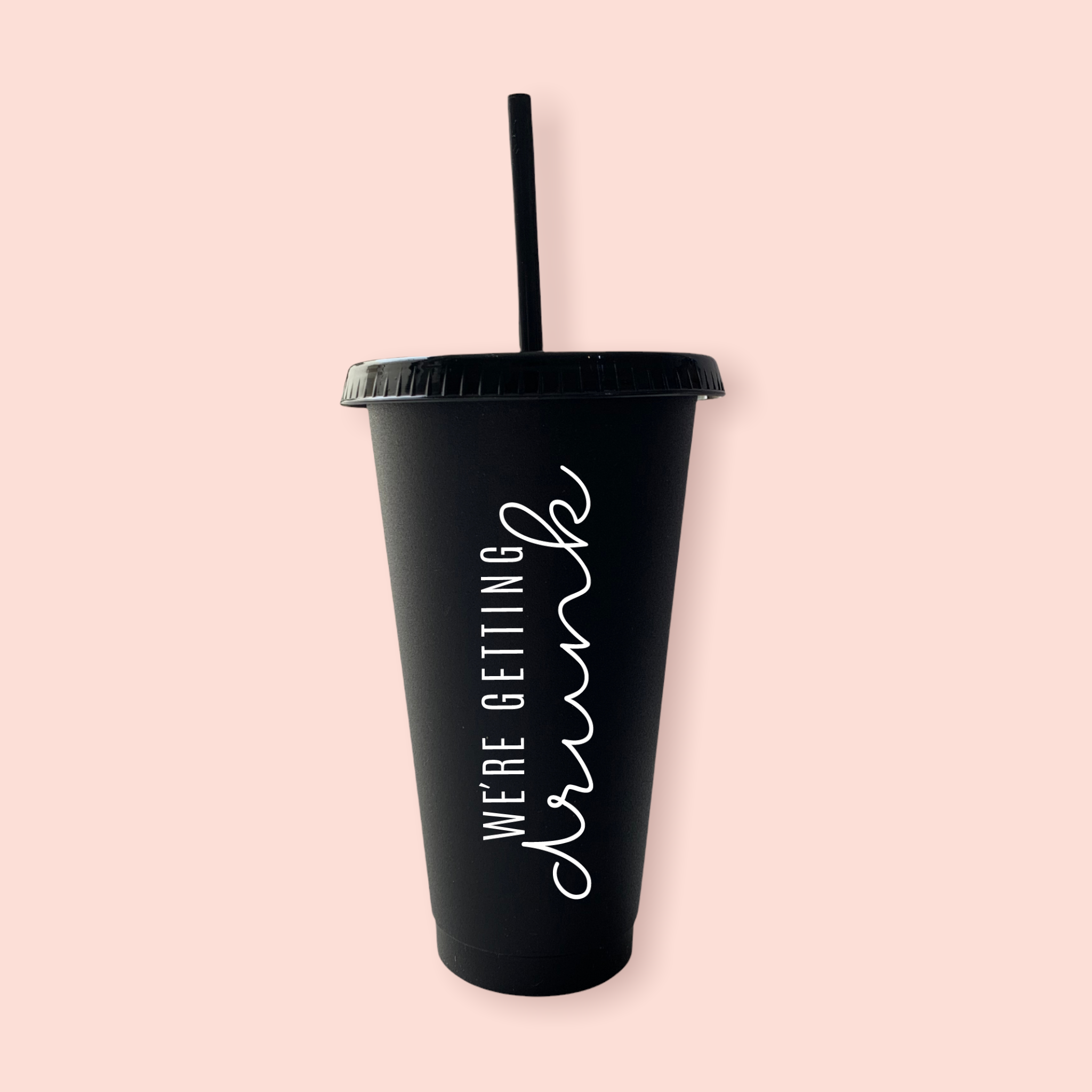 Vaso mediano "We´re getting drunk"