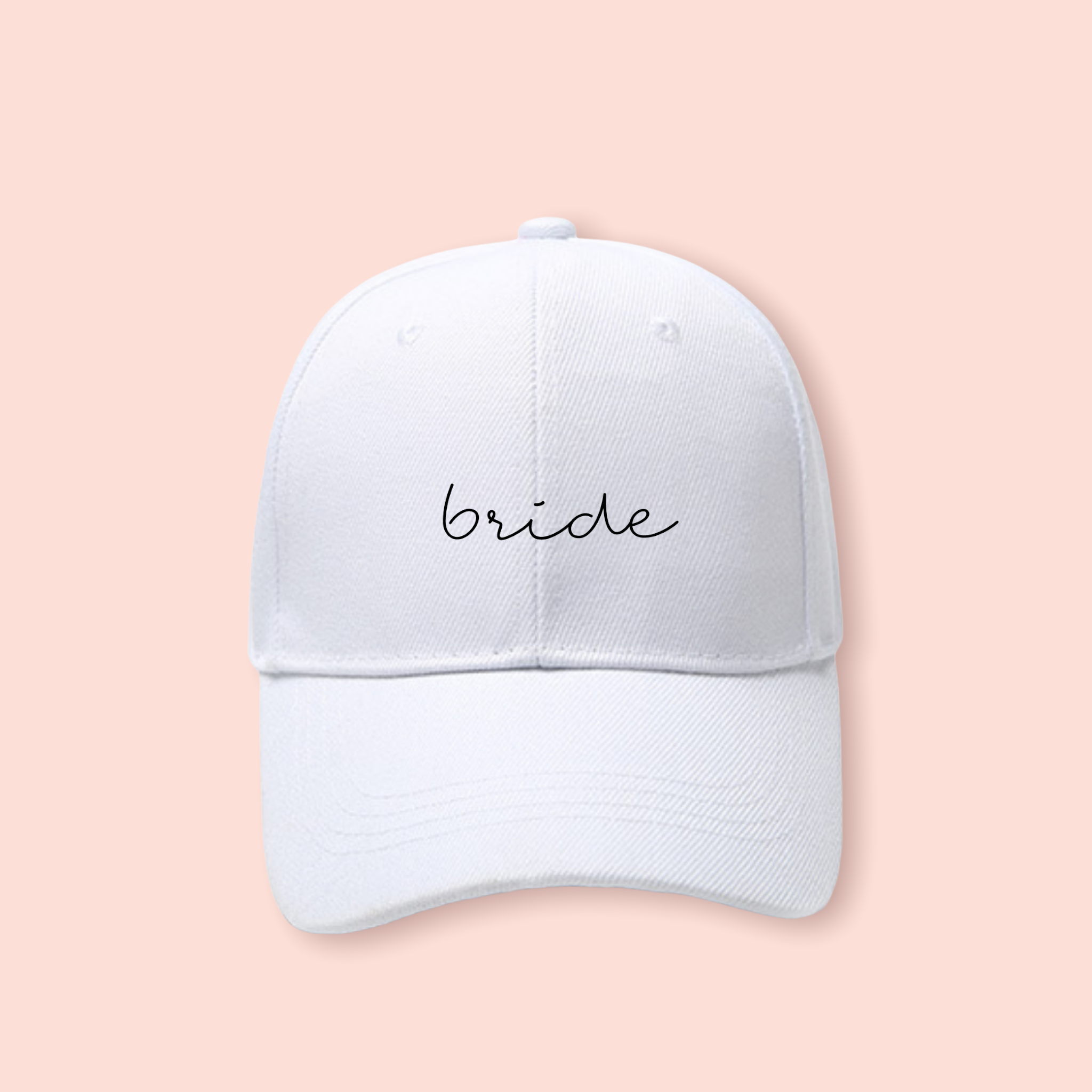 Gorra blanca "Bride"