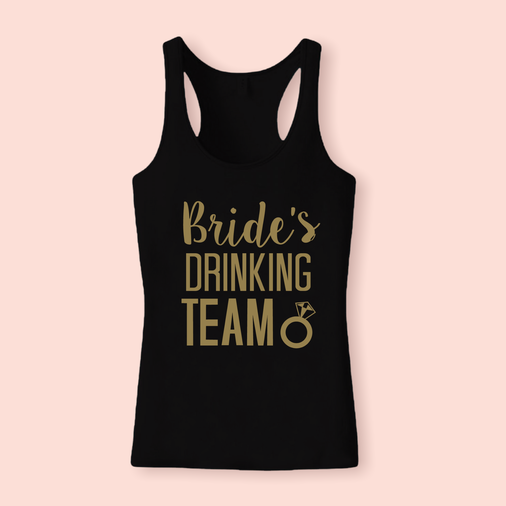 Bride´s drinking team