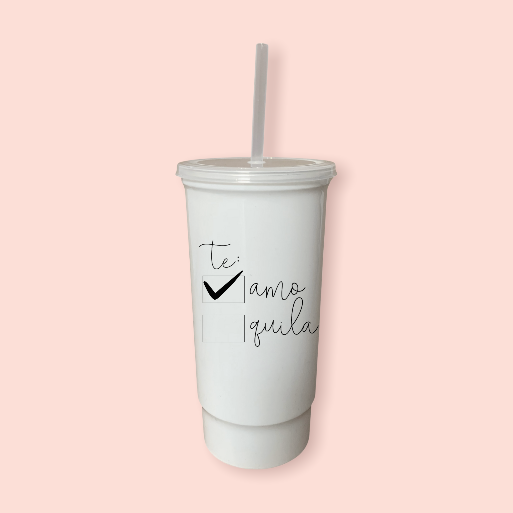 Vaso grande "Te: amo"