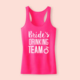 Bride´s drinking team