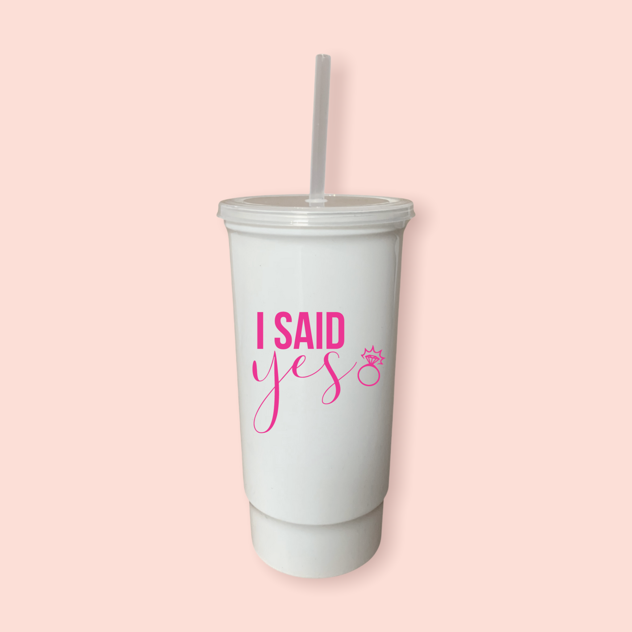 Vaso grande "I said yes"
